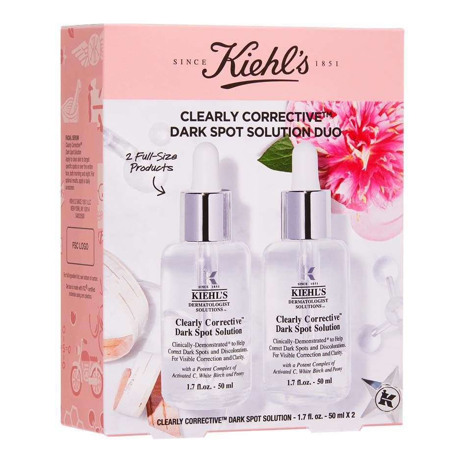 Kiehls Clearly Corrective Dark Spot Serum Duo 50ML Set 17 fl Oz 125$